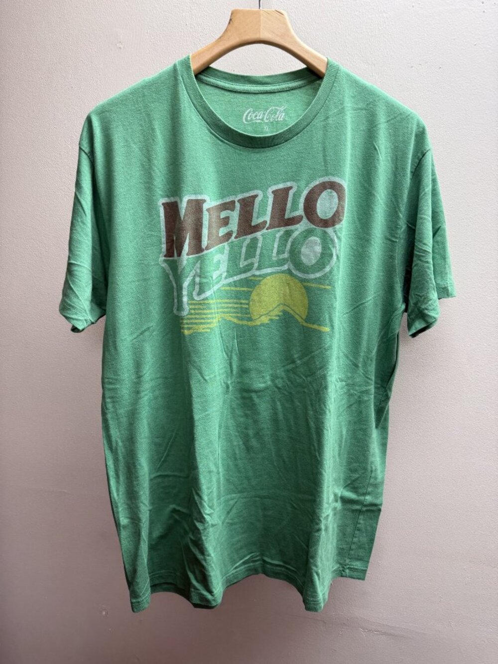 Mello Yello / Coca Cola Men's XL short sleeve t-shirt